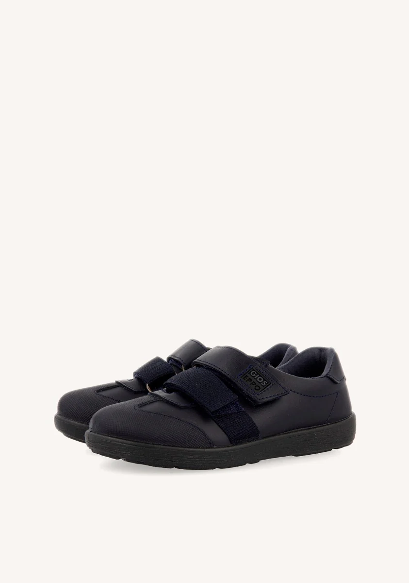 Navy blue school shoes for boys SALCHA - Image 2