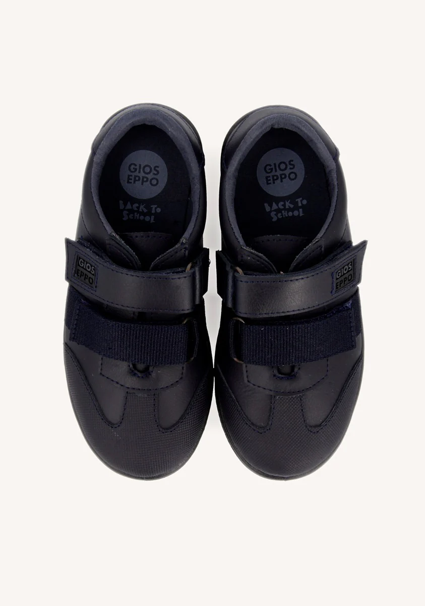 Navy blue school shoes for boys SALCHA - Image 4