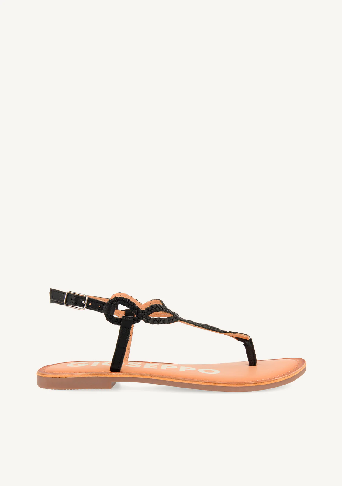 BRAIDED LEATHER SANDALS FYFFE - Image 2