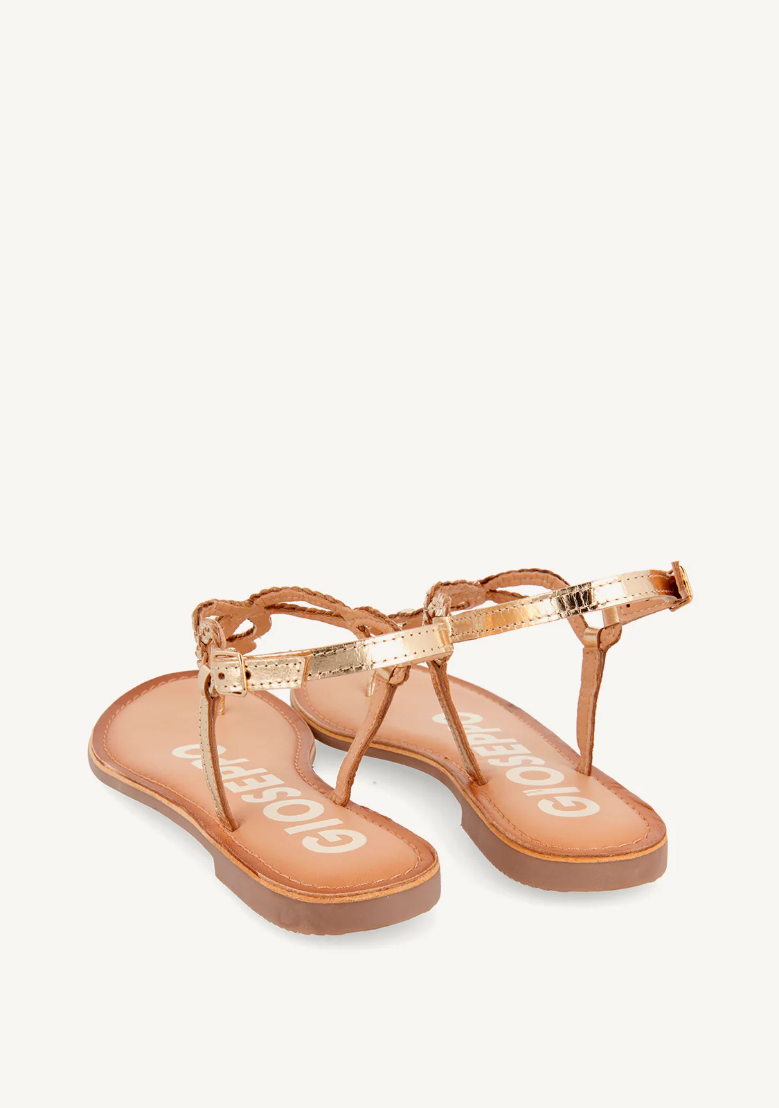 BRAIDED LEATHER SANDALS FYFFE - Image 4