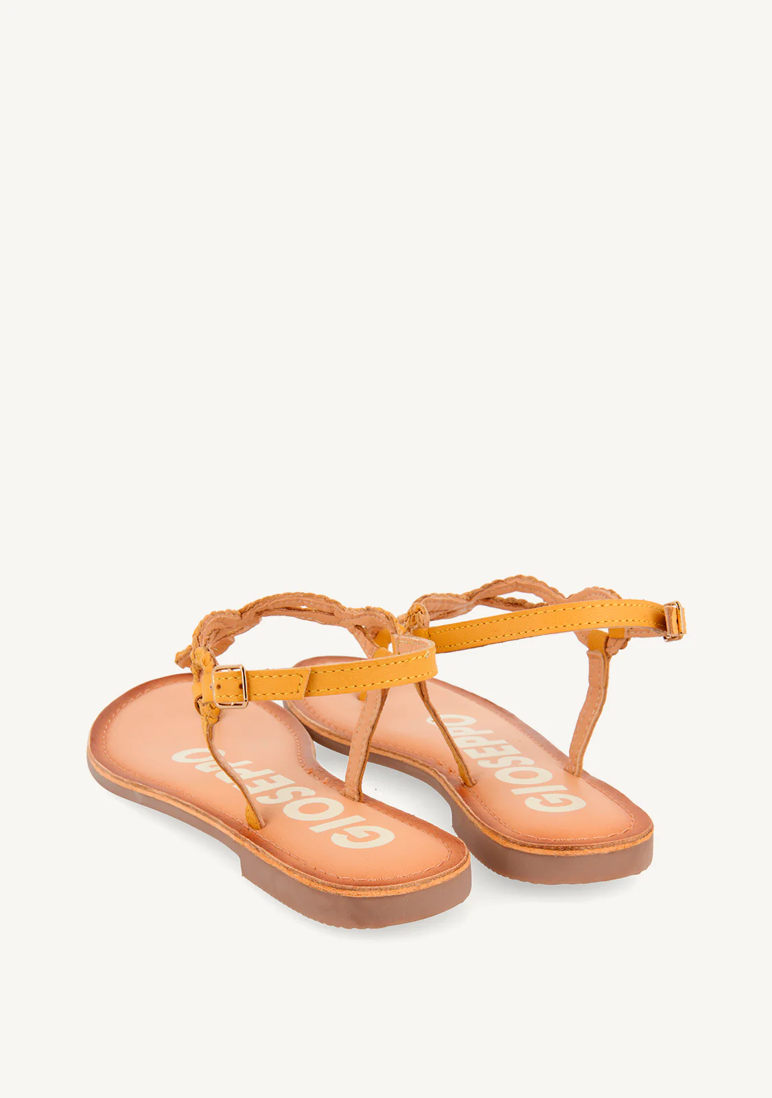 BRAIDED LEATHER SANDALS FYFFE - Image 4