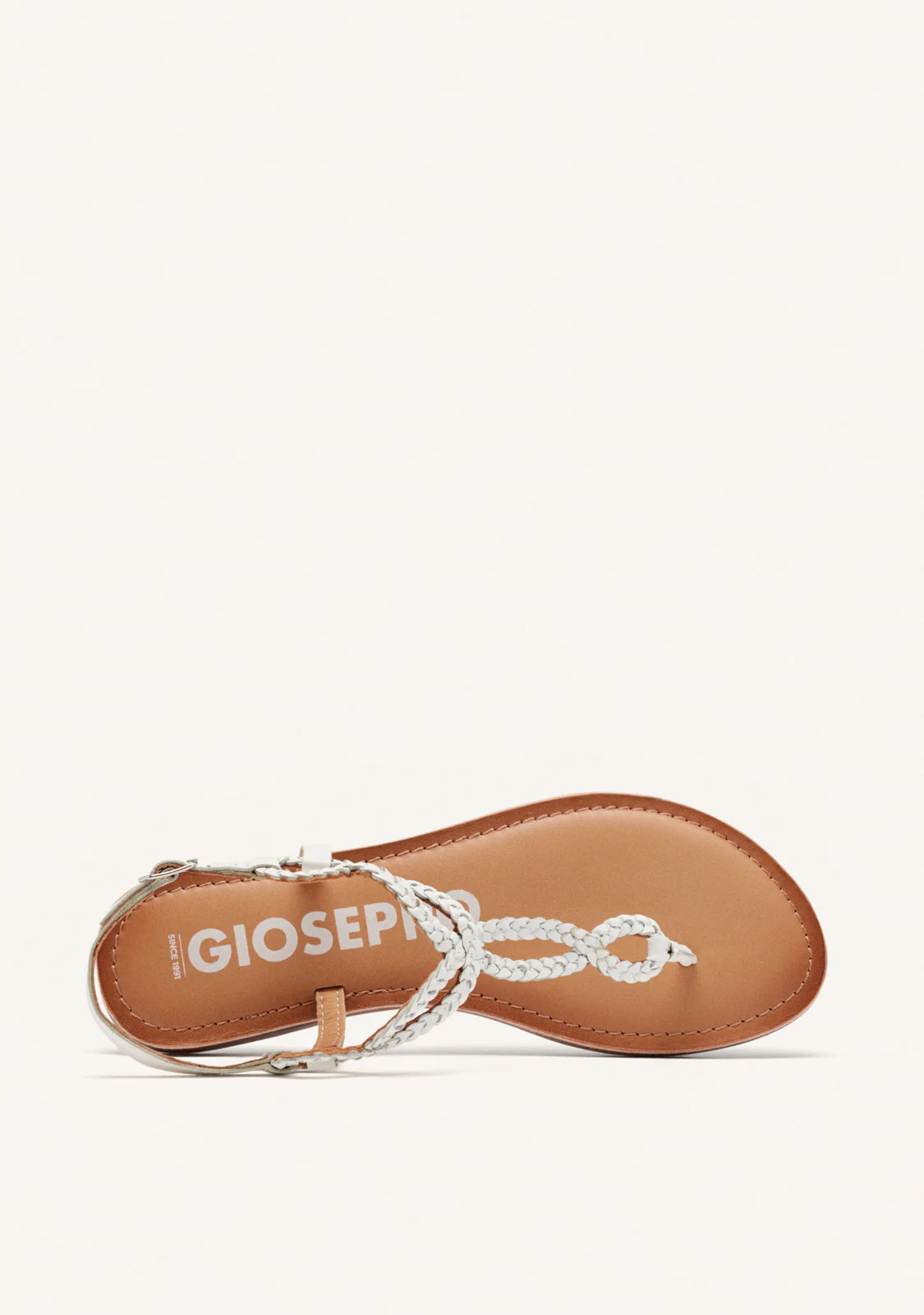 BRAIDED LEATHER SANDALS FYFFE