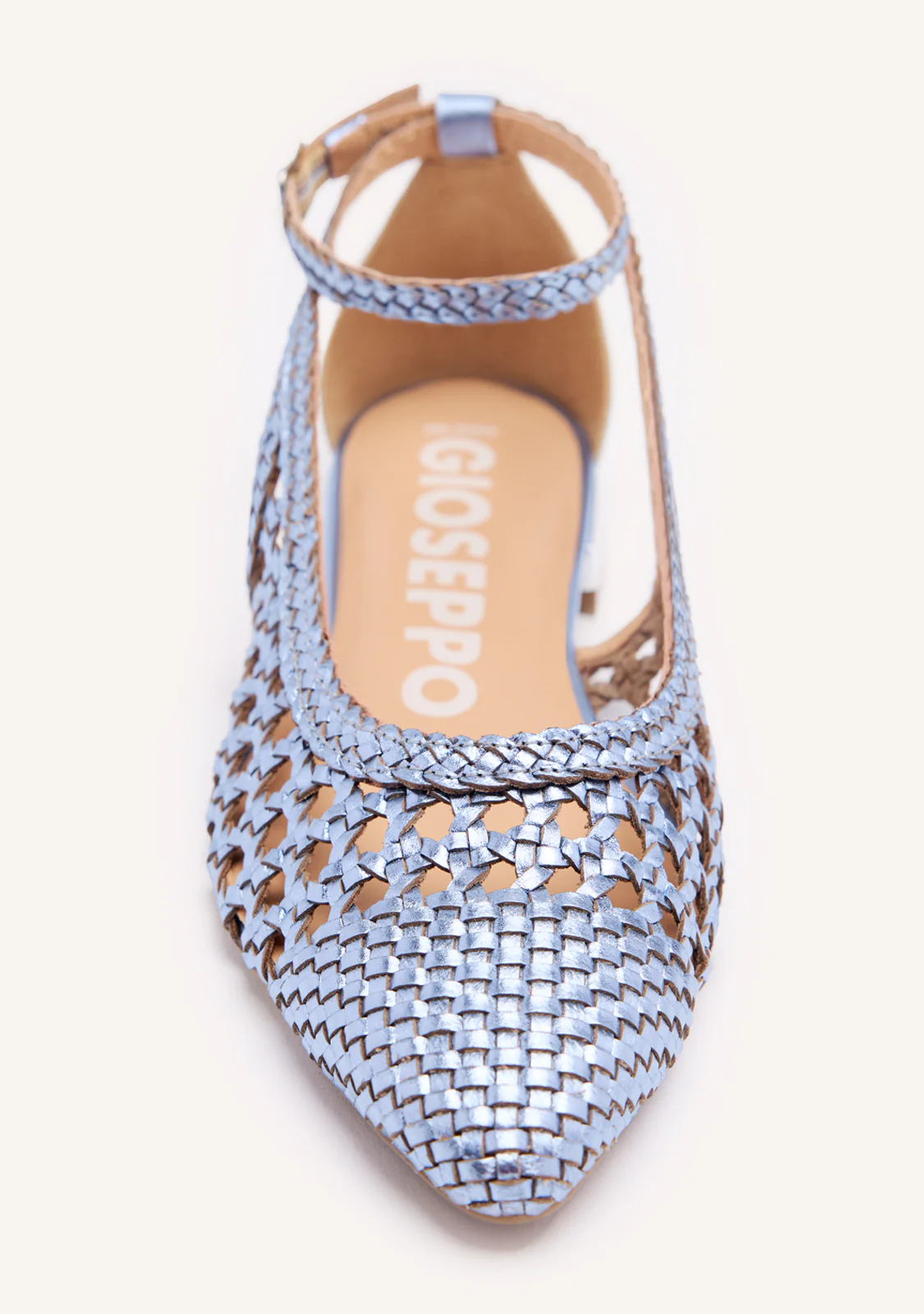 BRAIDED LEATHER BALLET FLATS DELL - Image 4