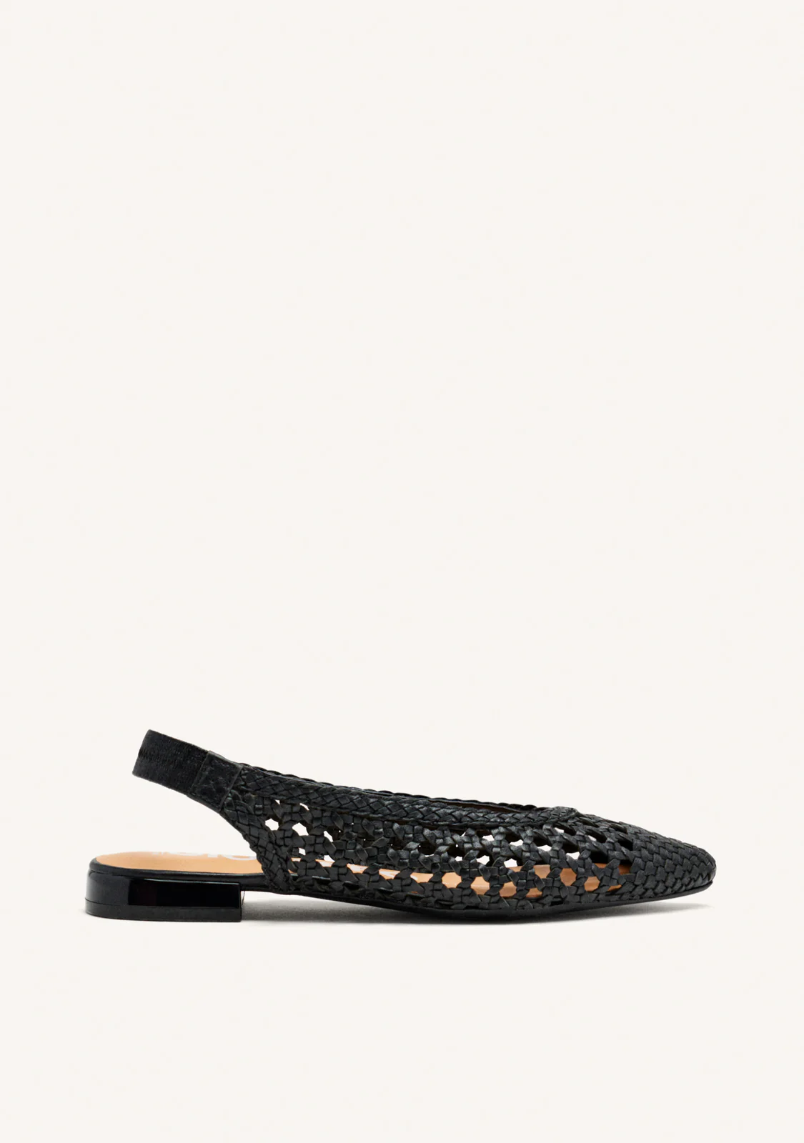 BRAIDED LEATHER BALLET FLATS GUATAVITA