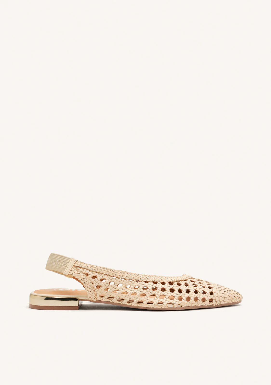 BRAIDED LEATHER BALLET FLATS GUATAVITA