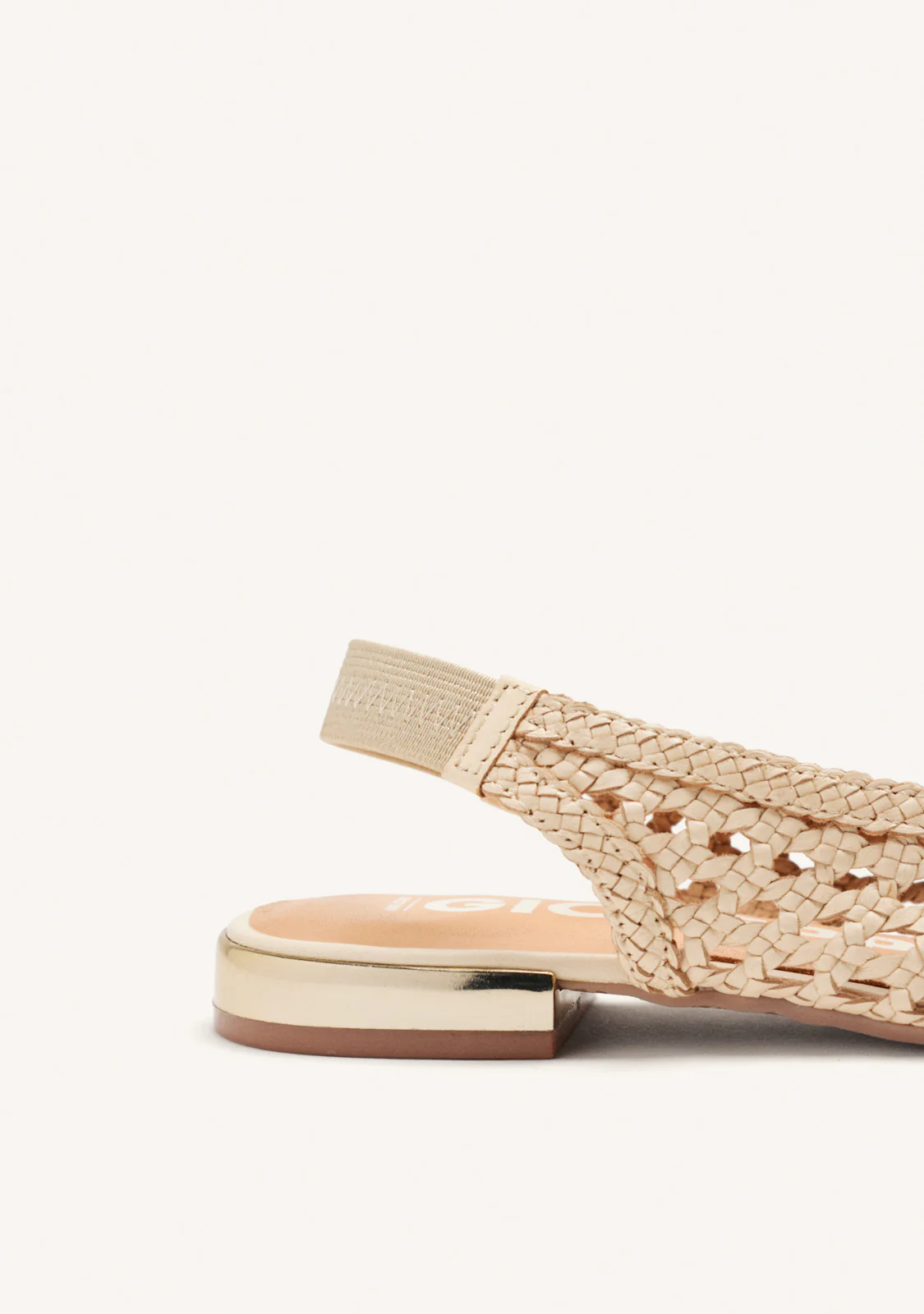 BRAIDED LEATHER BALLET FLATS GUATAVITA - Image 3