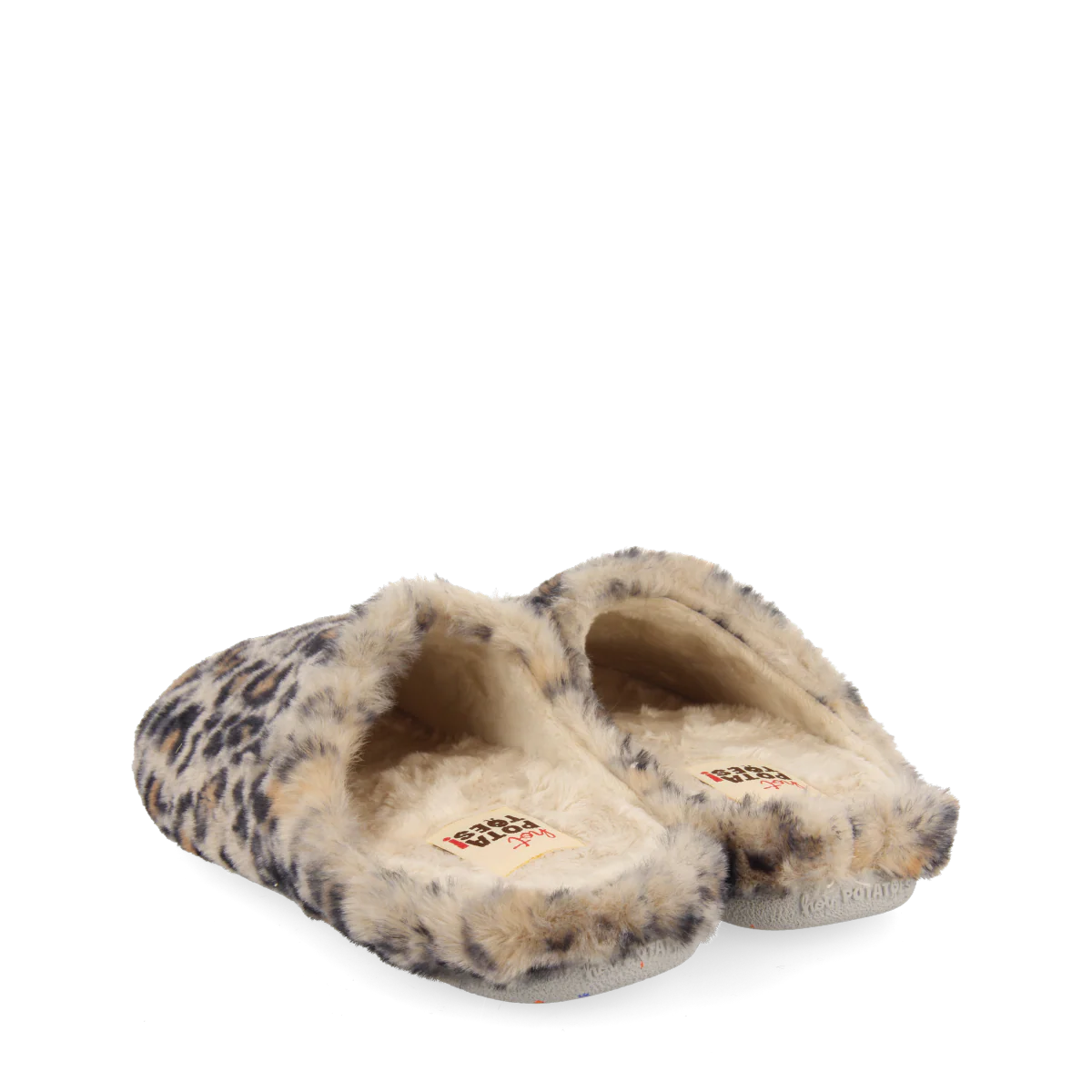 Recycled fleece house slippers "Rosholt" - Image 3