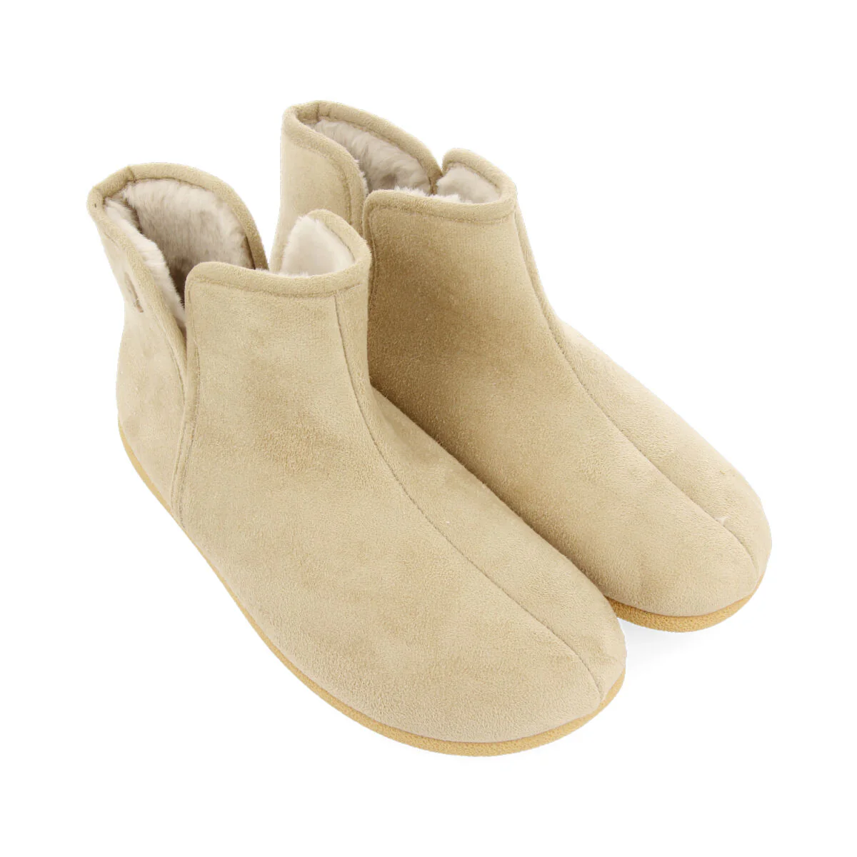Ankle-height house slippers with fleece detail “Sifjord” - Image 3