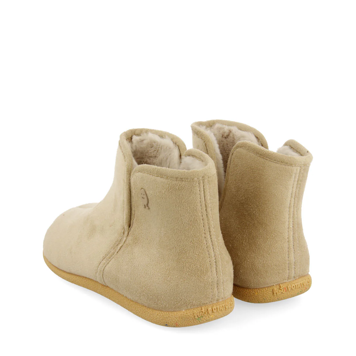 Ankle-height house slippers with fleece detail “Sifjord” - Image 4