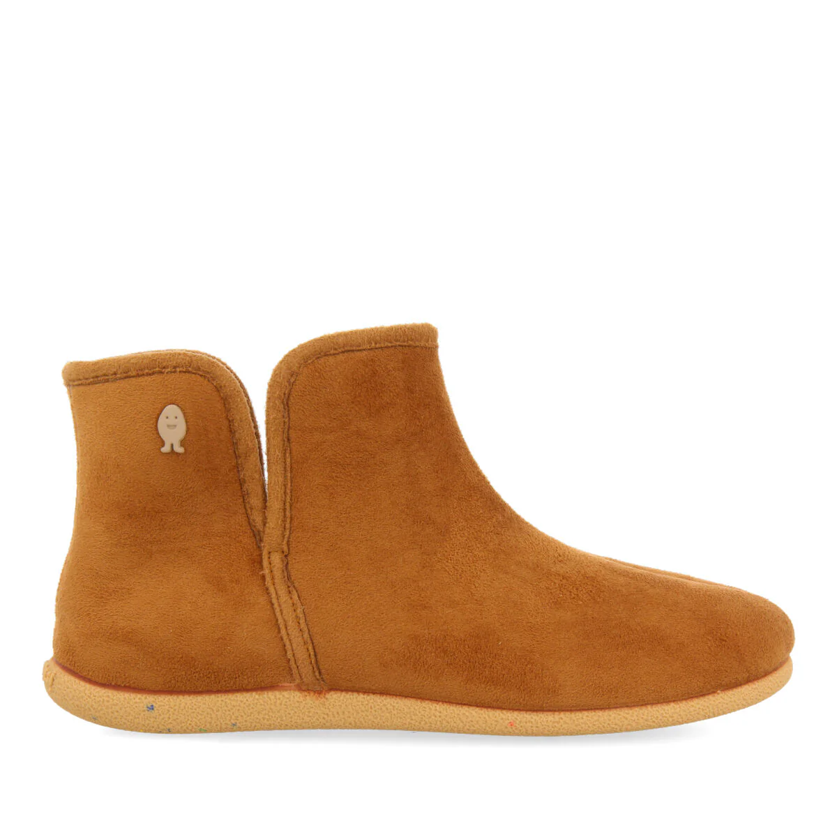 Ankle-height house slippers with fleece detail “Sifjord”