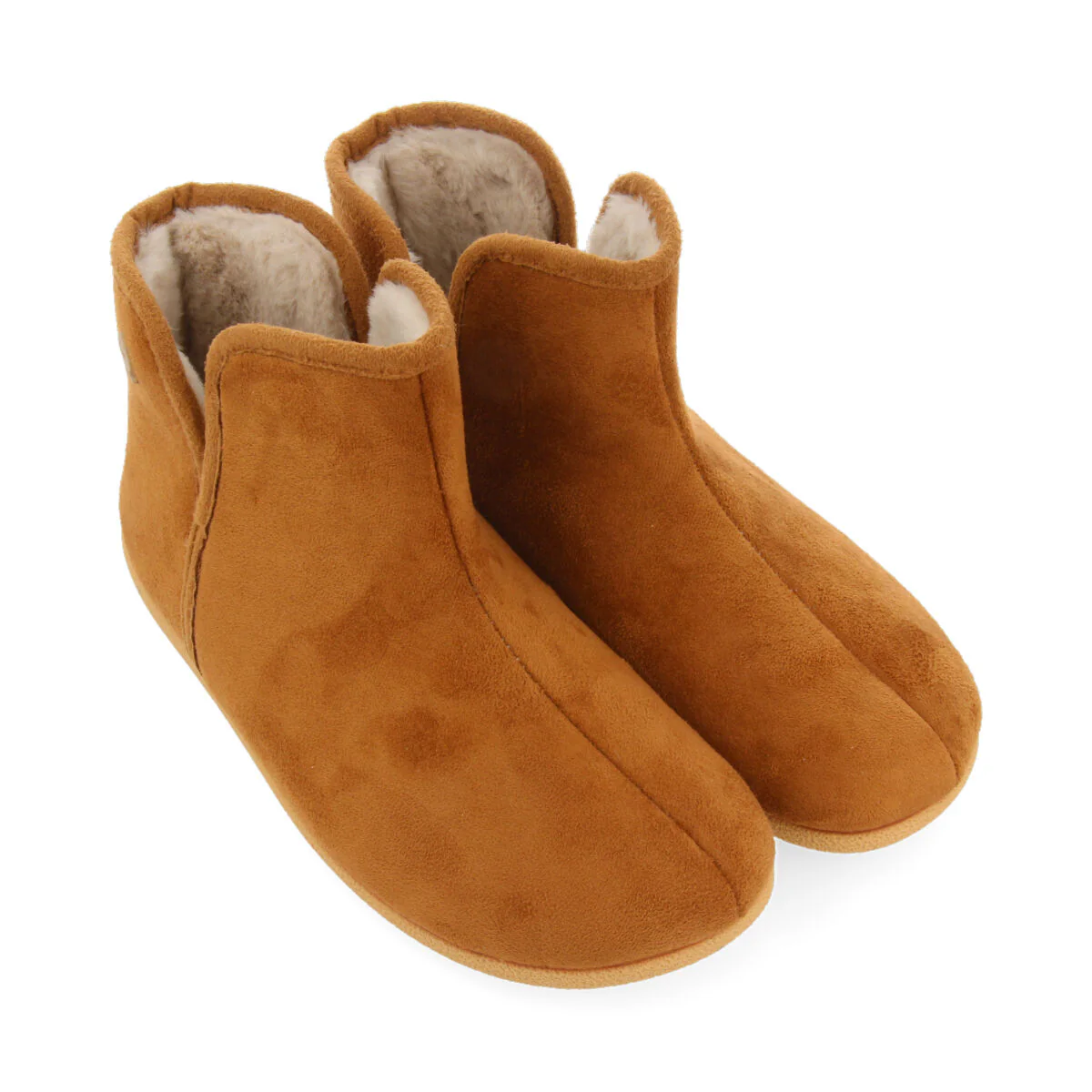 Ankle-height house slippers with fleece detail “Sifjord” - Image 3