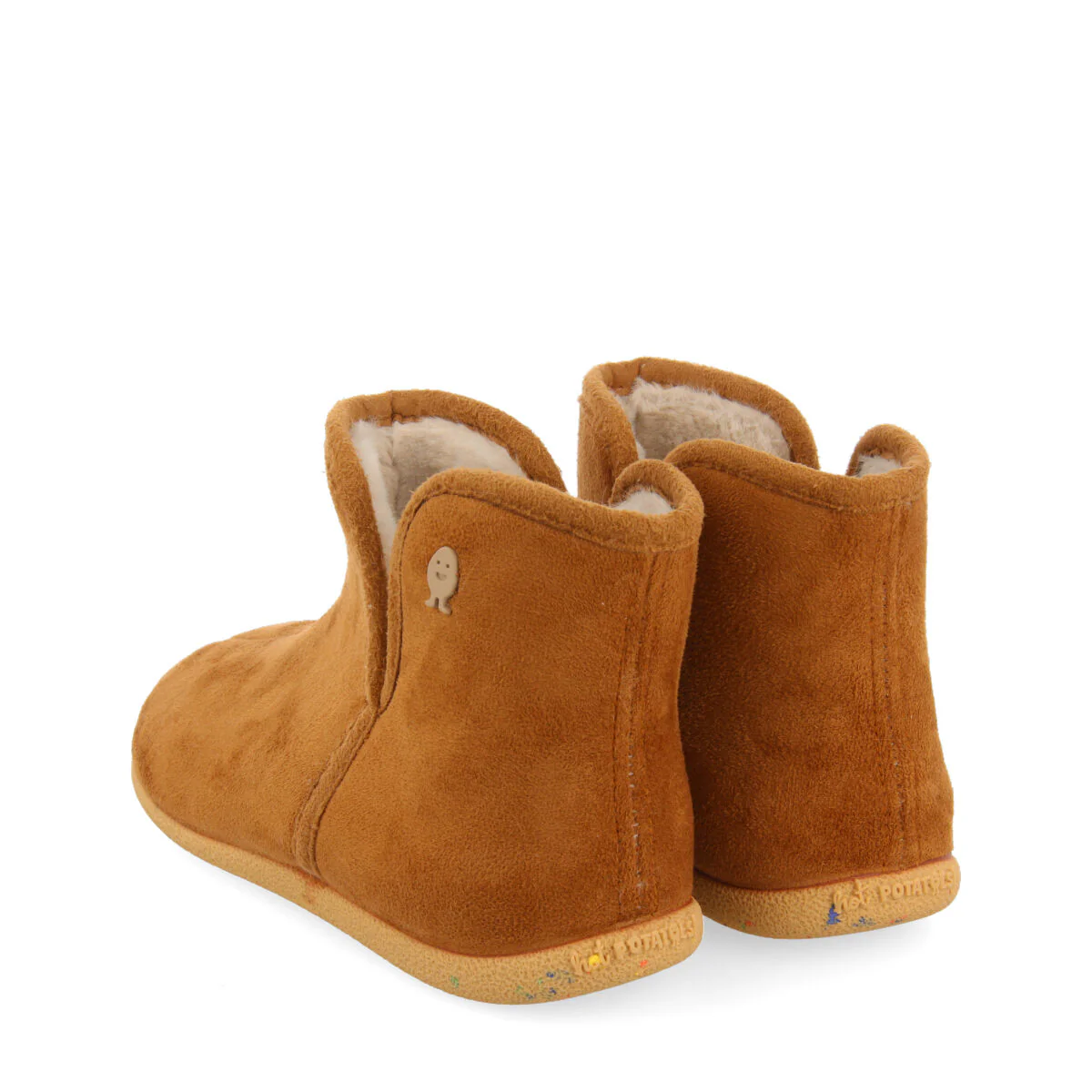 Ankle-height house slippers with fleece detail “Sifjord” - Image 4