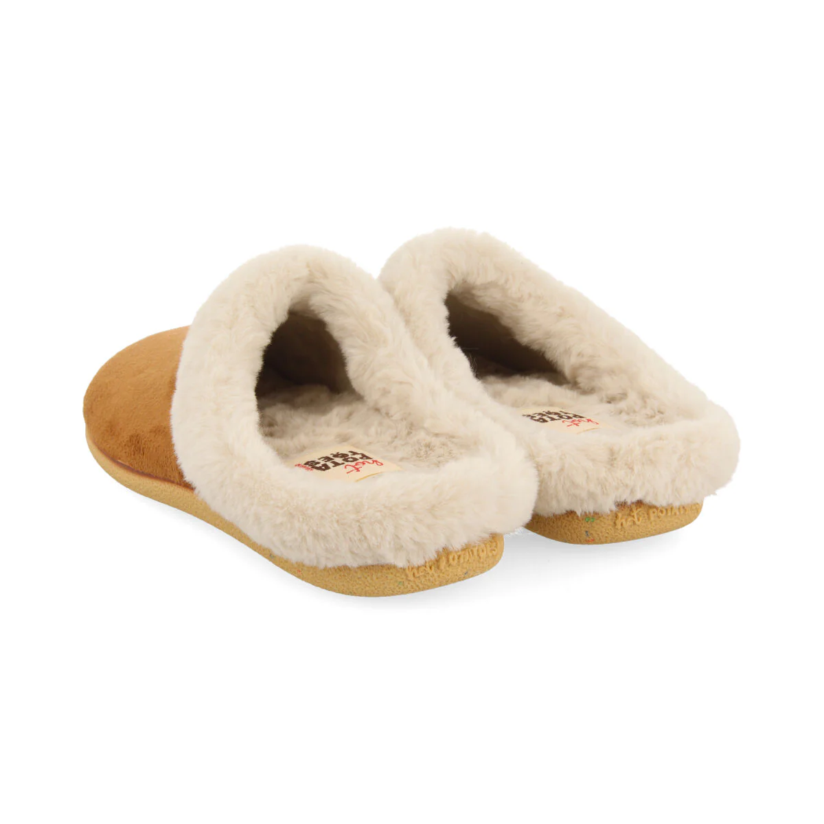 House slippers with fleece detail Trumau - Image 4