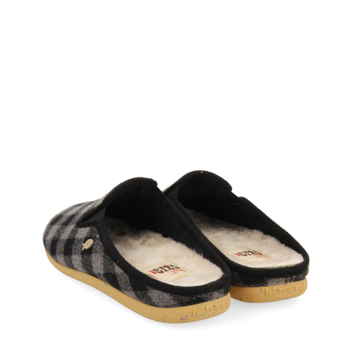 PEGGAU PLAID HOUSE SLIPPERS - Image 4