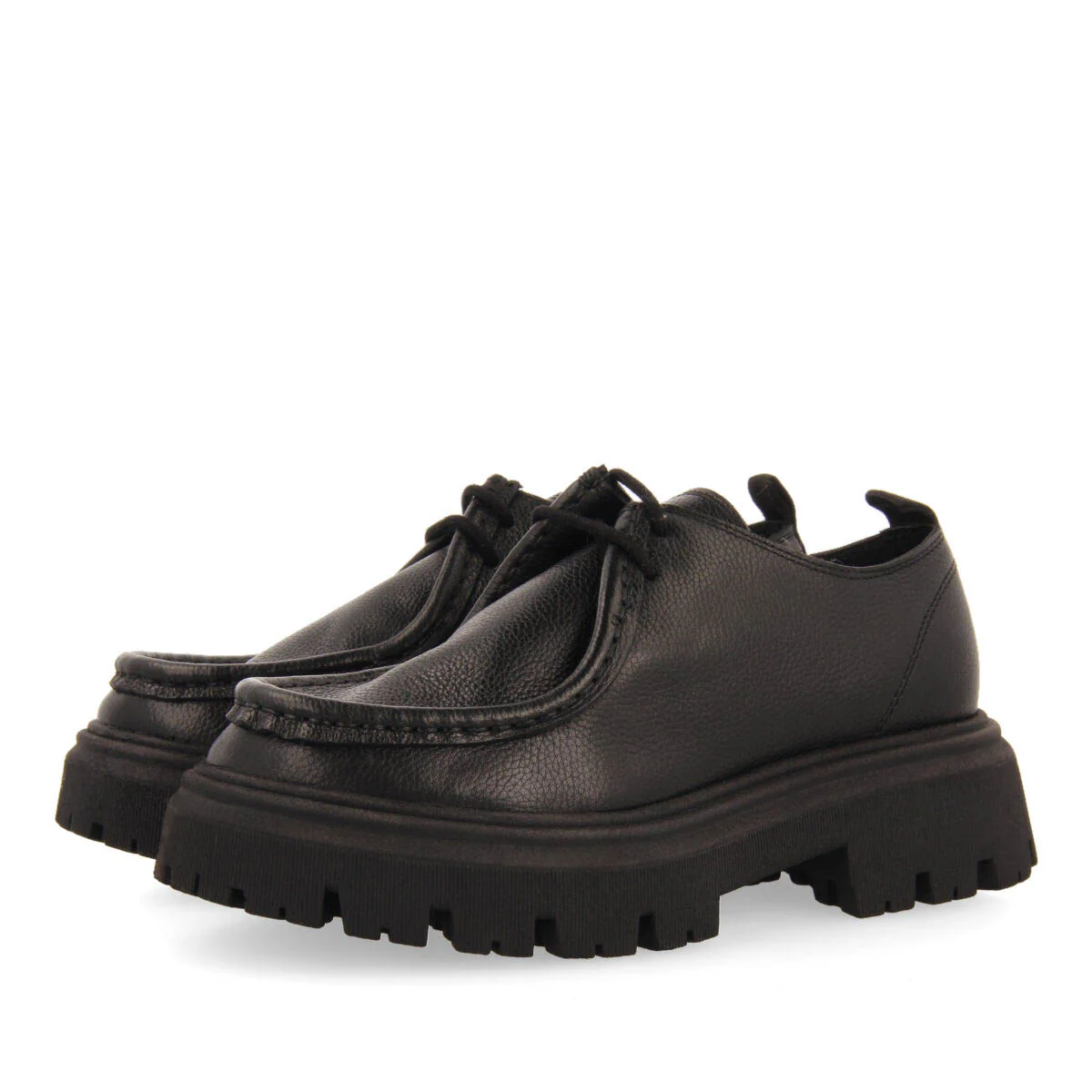 LEATHER WALLABEE STYLE LOAFERS FOR GIRLS AND BOYS THAYA - Image 2