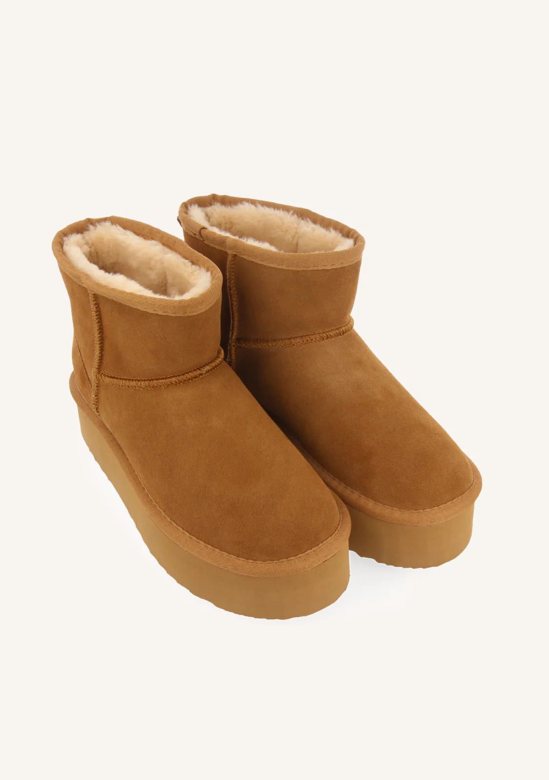 BROWN AUSTRALIAN PLATFORM BOOTS FOR WOMEN BANCROFT - Image 7