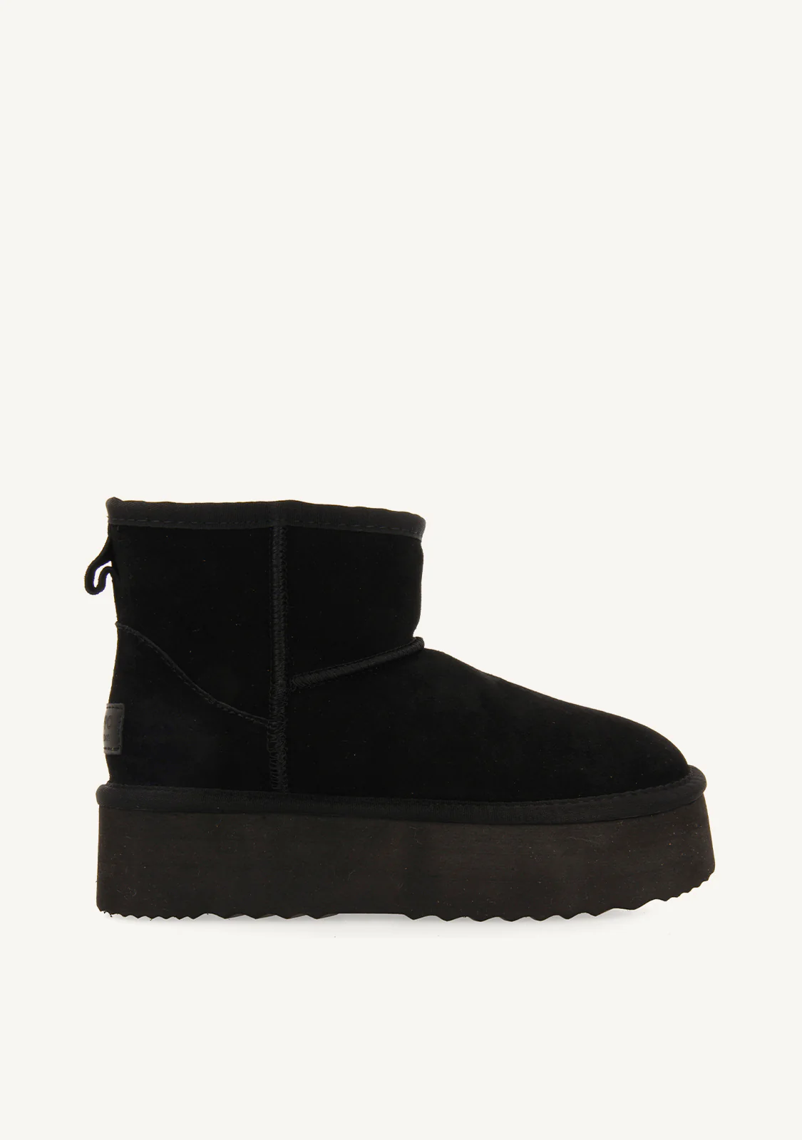 BLACK AUSTRALIAN PLATFORM BOOTS FOR WOMEN BANCROFT