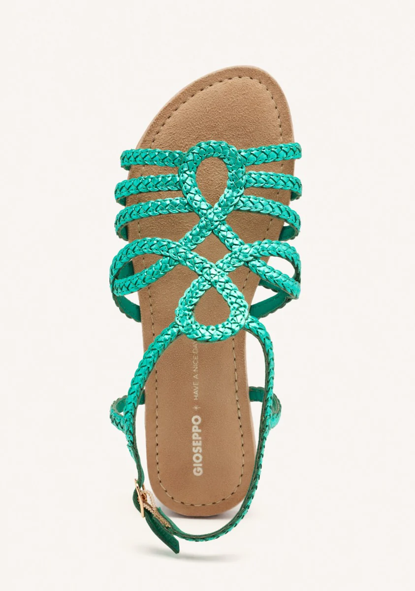 YAKIMA BRAIDED LEATHER SANDALS - Image 4