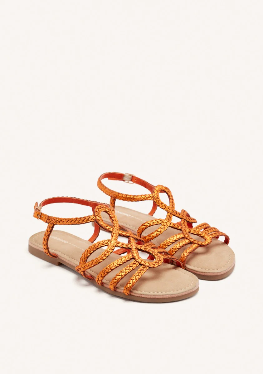 YAKIMA BRAIDED LEATHER SANDALS - Image 2