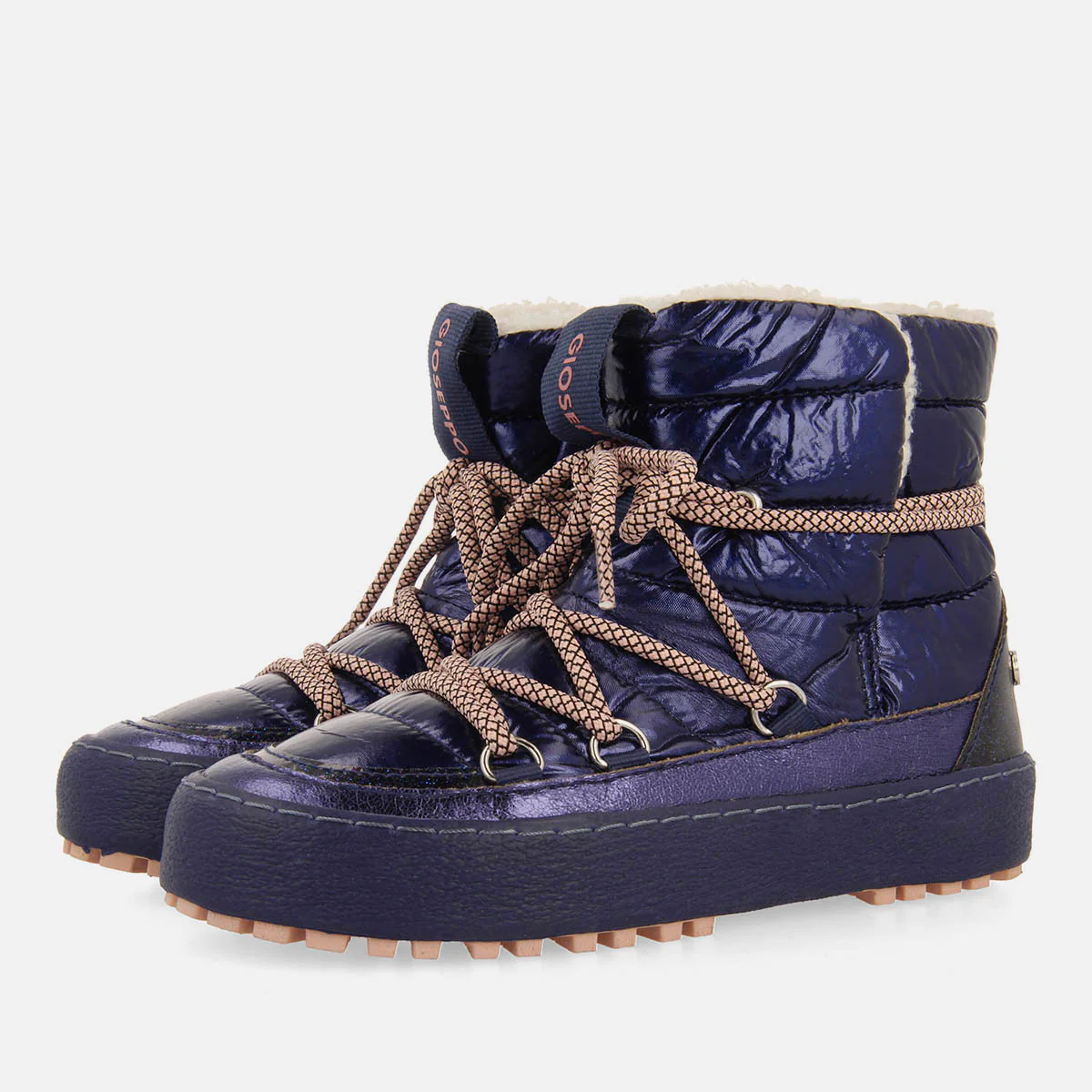 METALLIC PADDED APRÈS-SKI STYLE BOOTS CHATHAM - Image 2