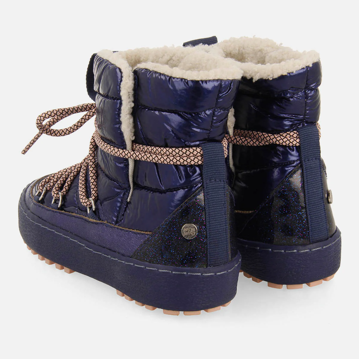 METALLIC PADDED APRÈS-SKI STYLE BOOTS CHATHAM - Image 3