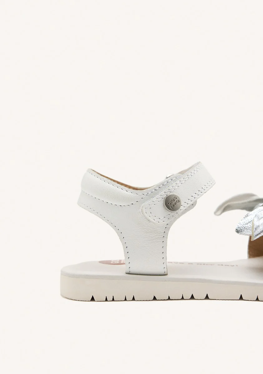 LEATHER FLOWER SANDALS MARINETTE - Image 3