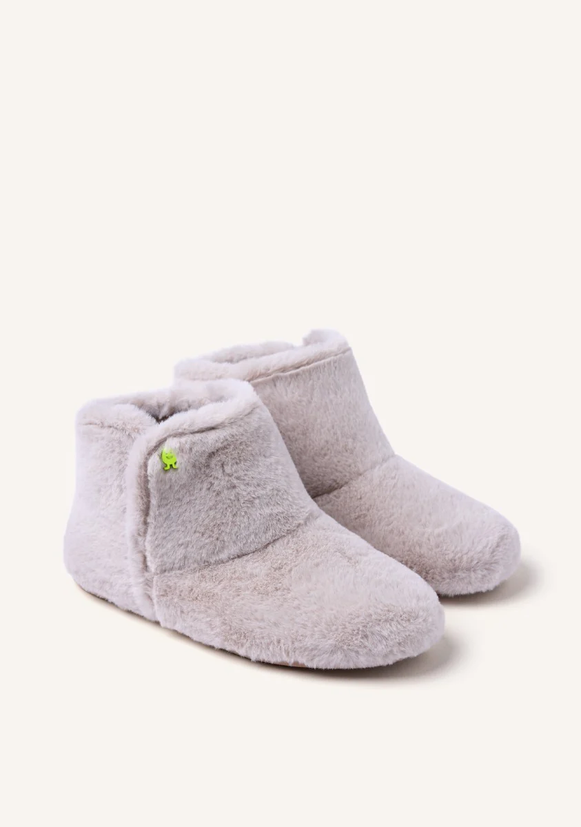 CANDON FURRY BOOT-STYLE SLIPPERS - Image 2