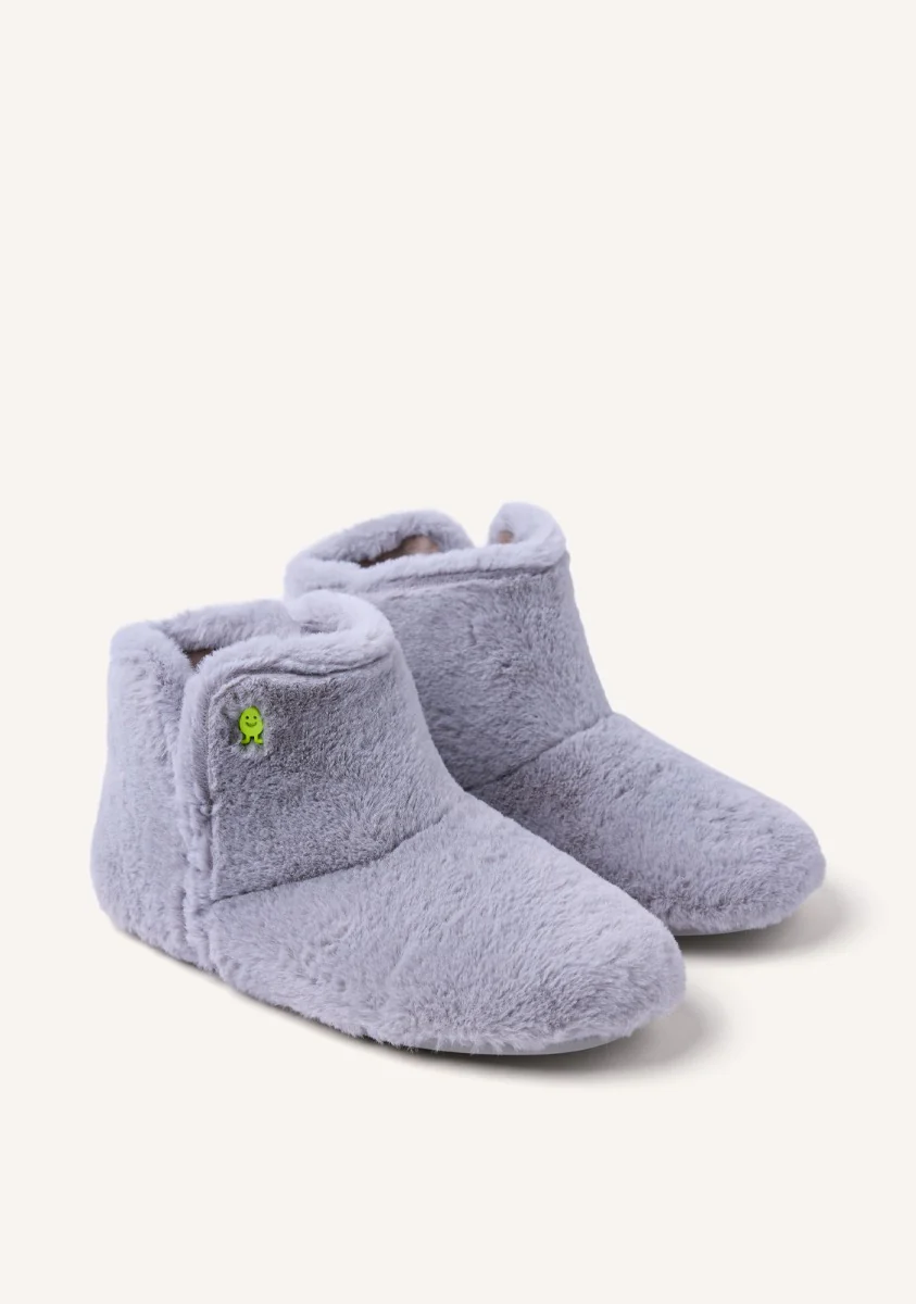 CANDON FURRY BOOT-STYLE SLIPPERS - Image 2