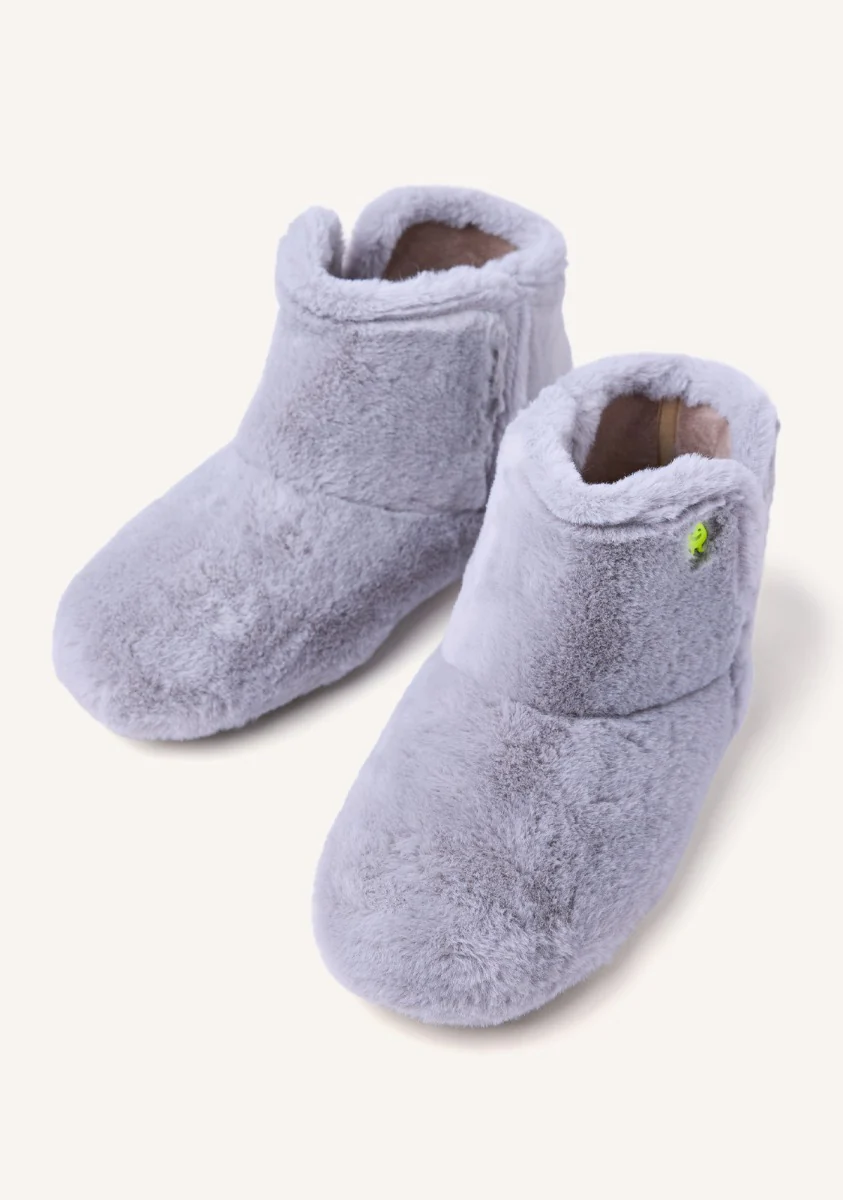 CANDON FURRY BOOT-STYLE SLIPPERS - Image 5