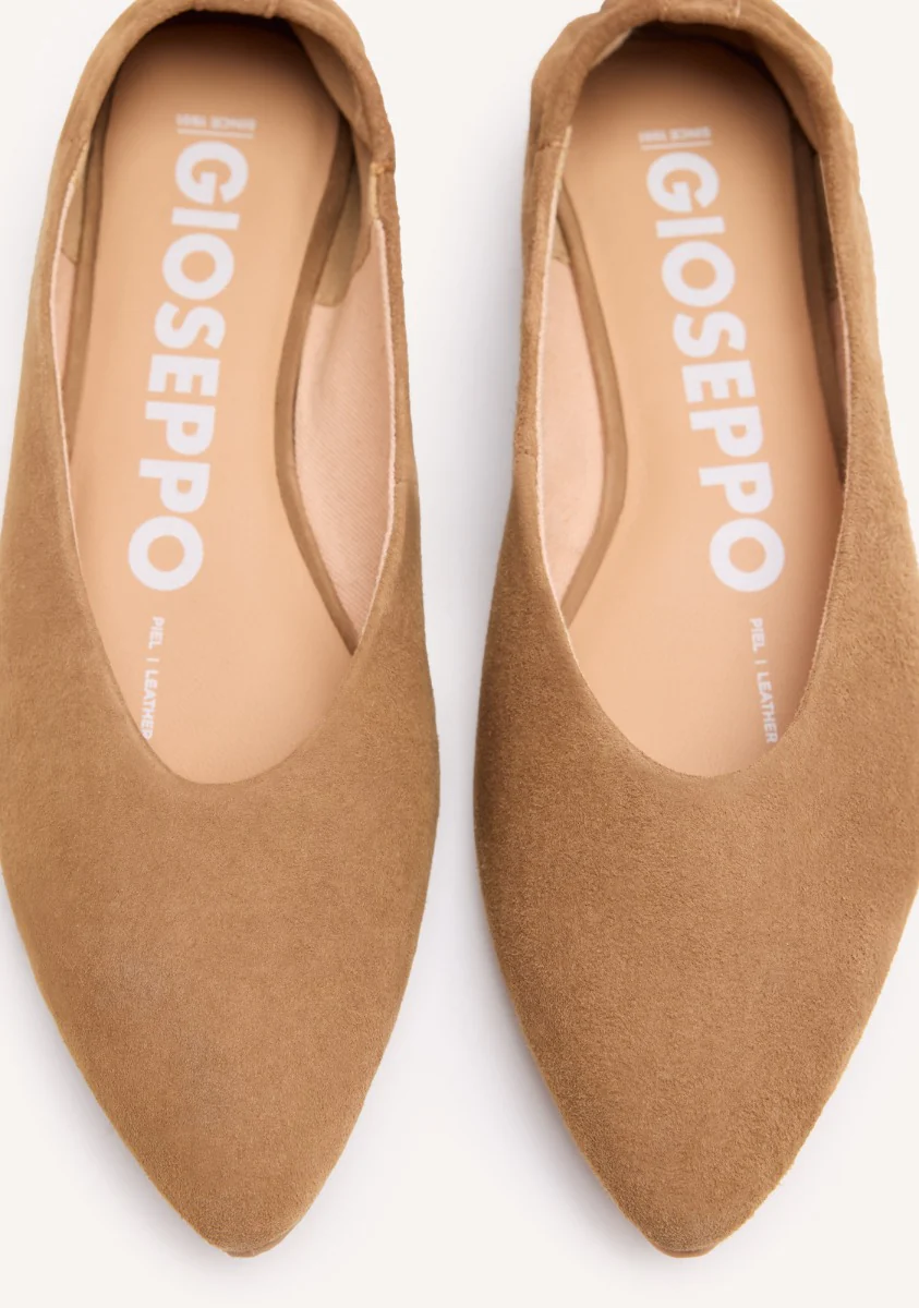 LEATHER BALLET FLATS - Image 3