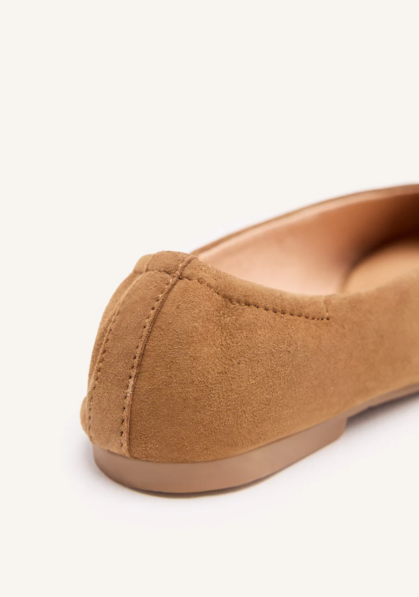 LEATHER BALLET FLATS - Image 4