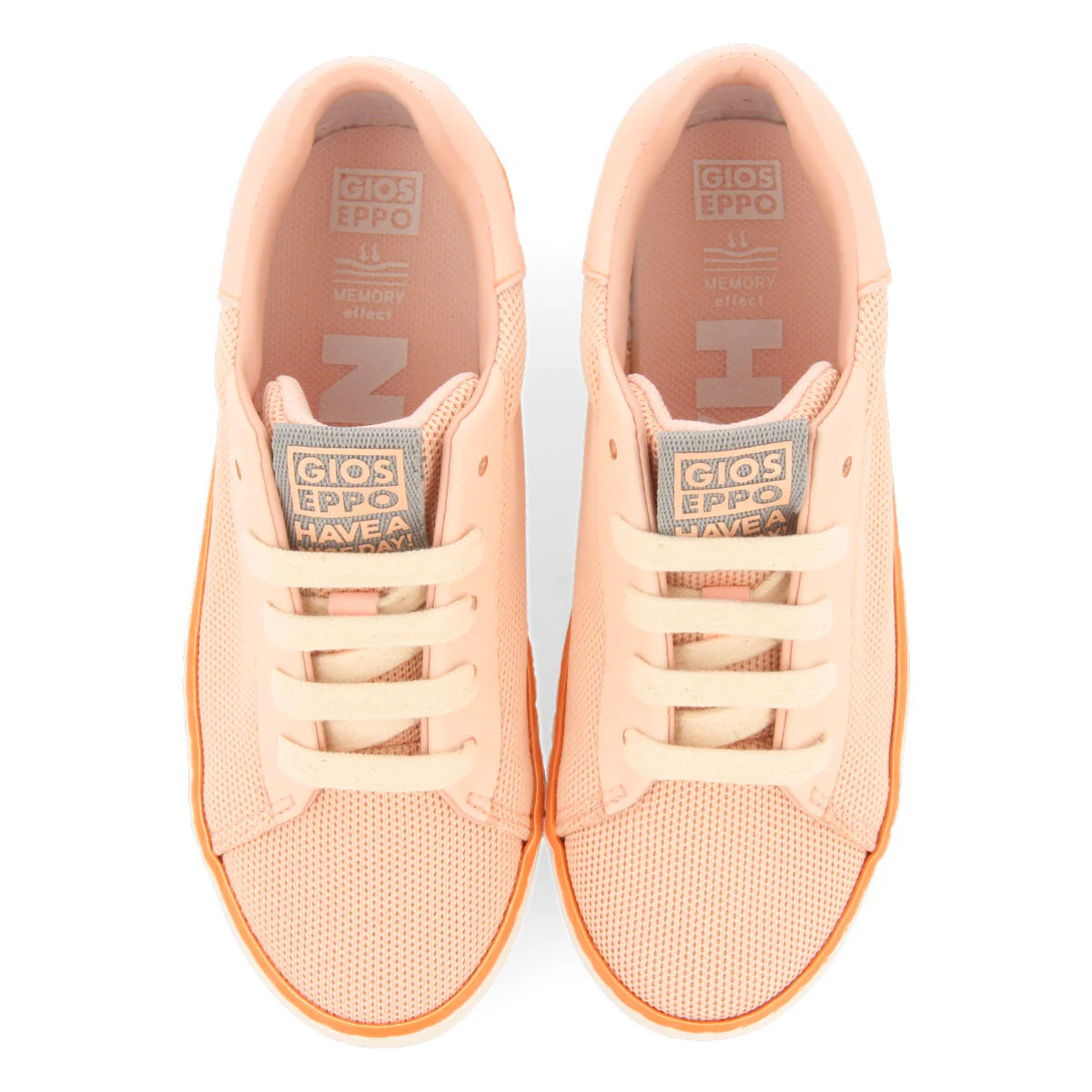 Afidnas girls coral sneakers - Image 3