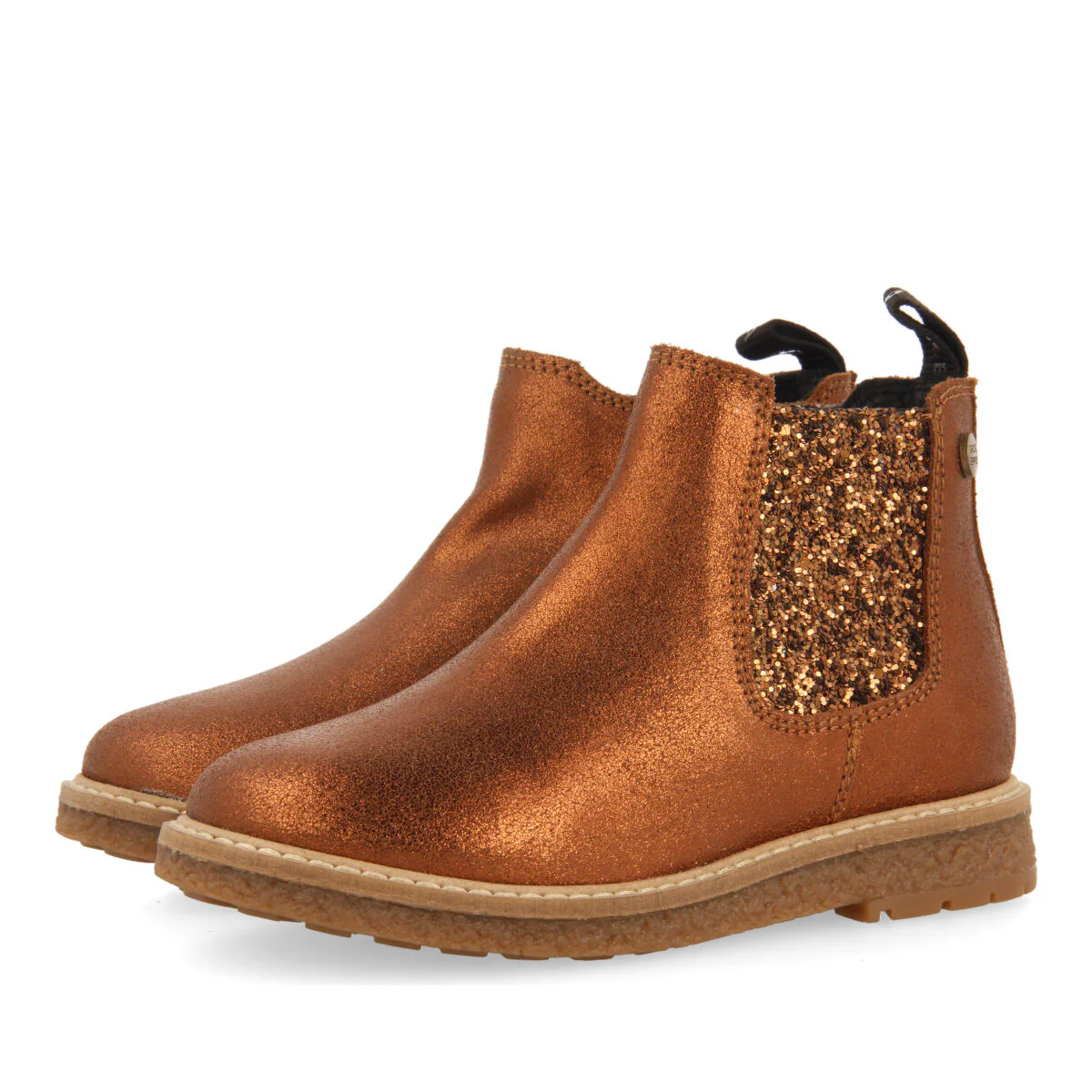 Agar children's copper chelsea boots - Image 2