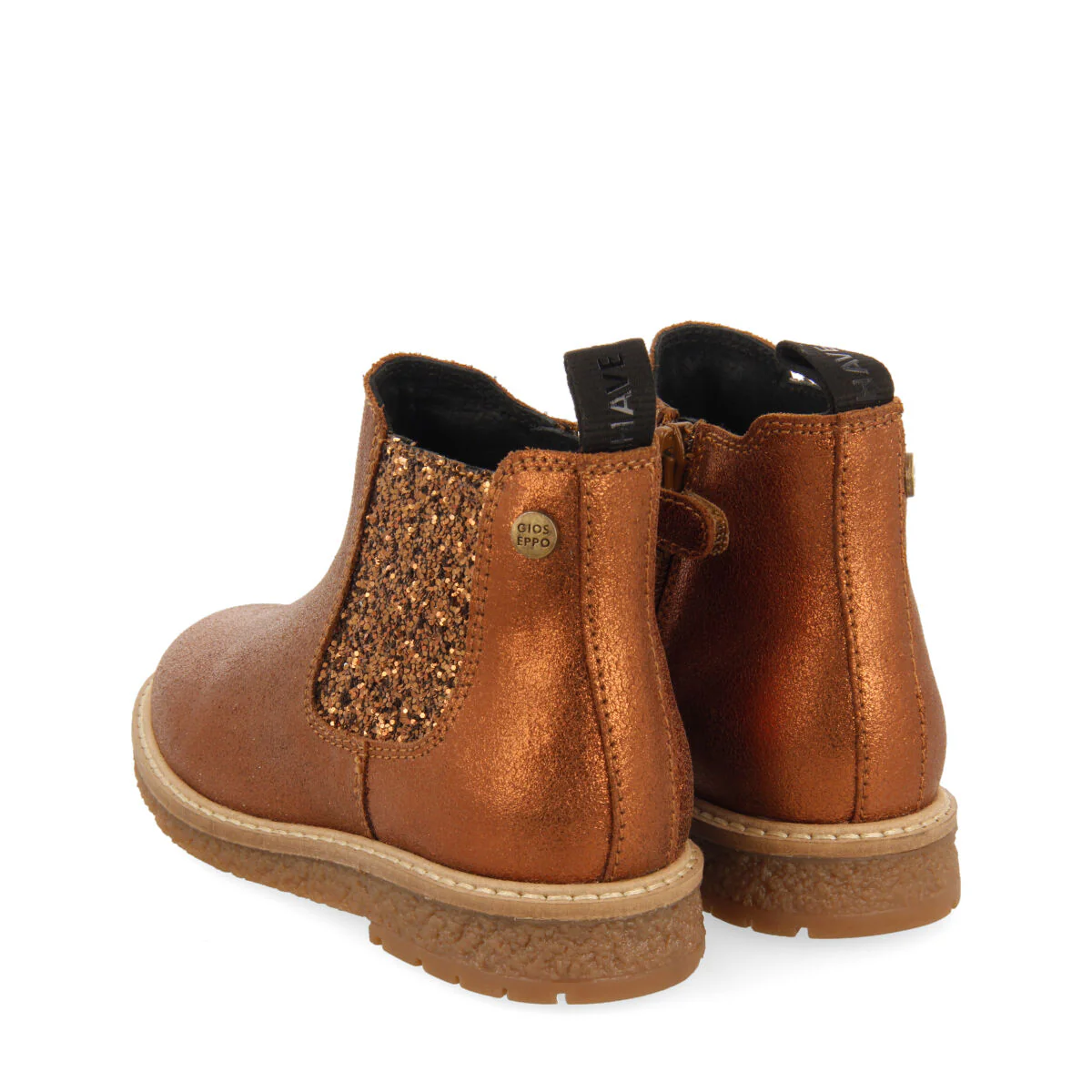 Agar children's copper chelsea boots - Image 3