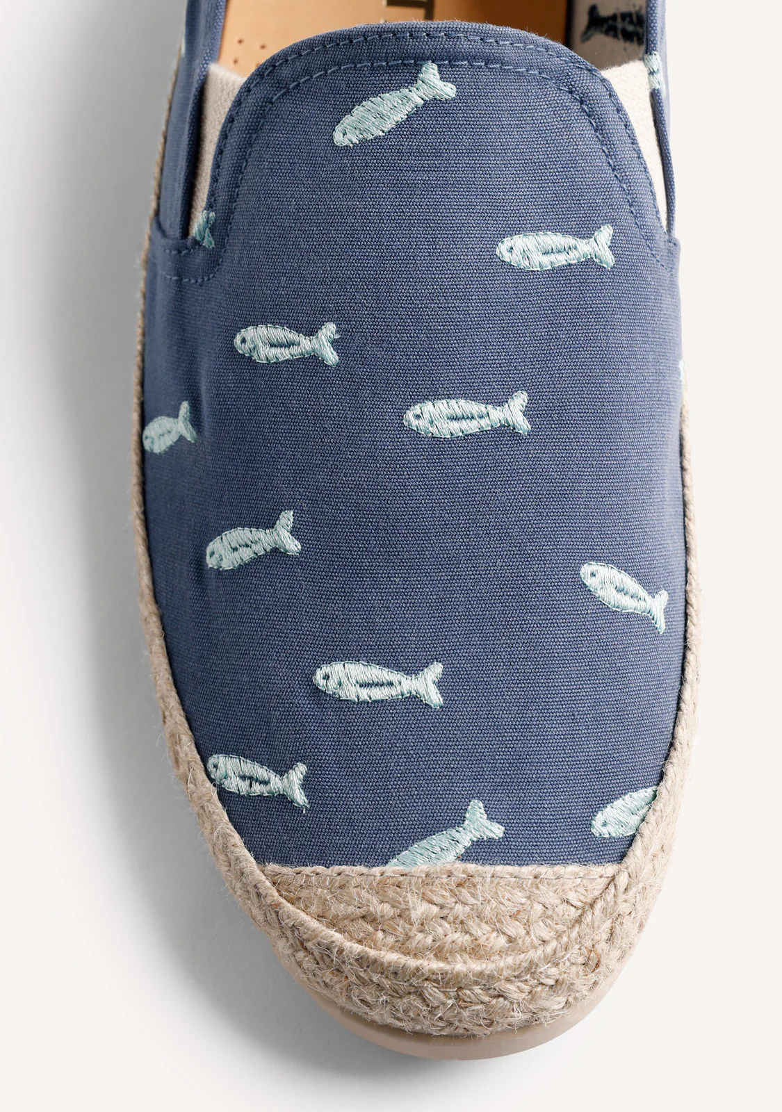 BLUE ESPADRILLES FISH PATTERN - Image 4