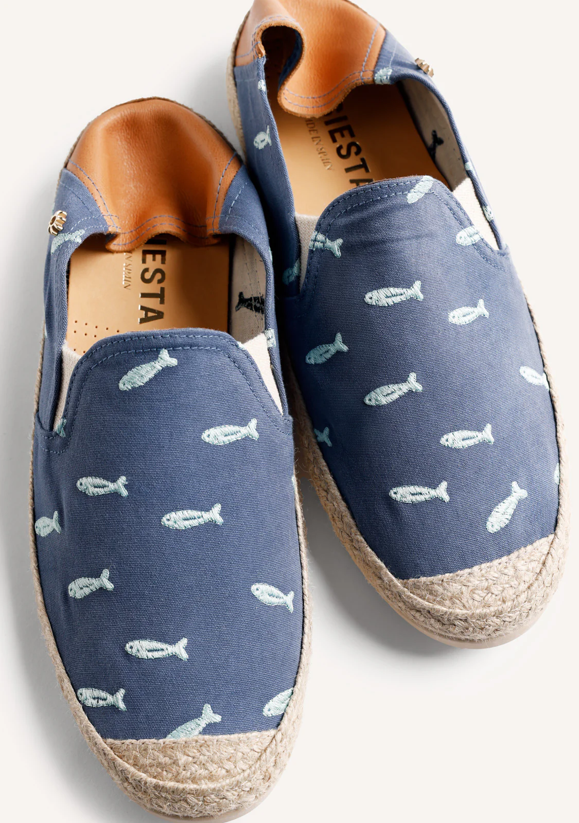 BLUE ESPADRILLES FISH PATTERN - Image 7