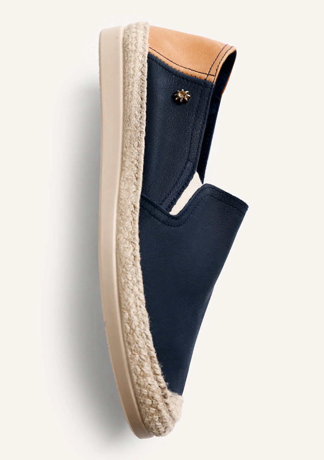 BLUE LEATHER ESPADRILLES - Image 7