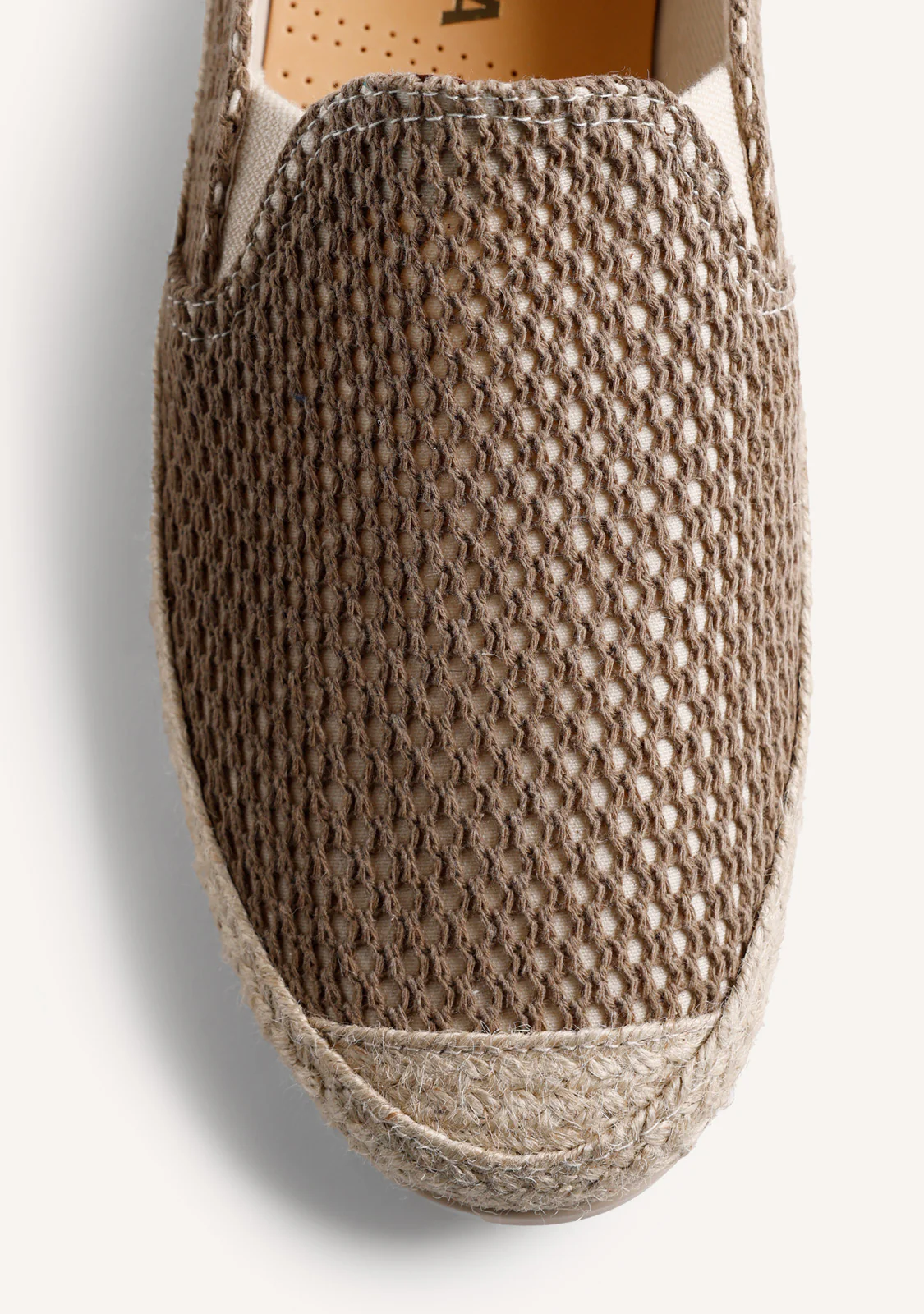 KHAKI MESH ESPADRILLES - Image 4