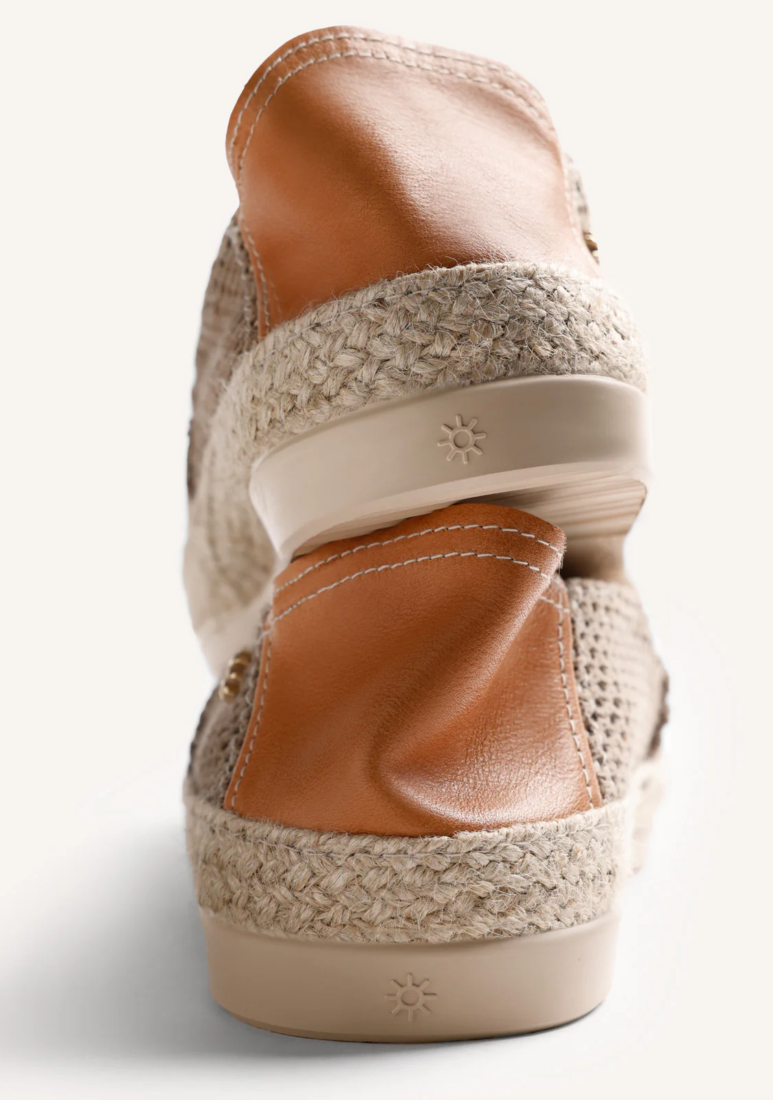 KHAKI MESH ESPADRILLES - Image 6
