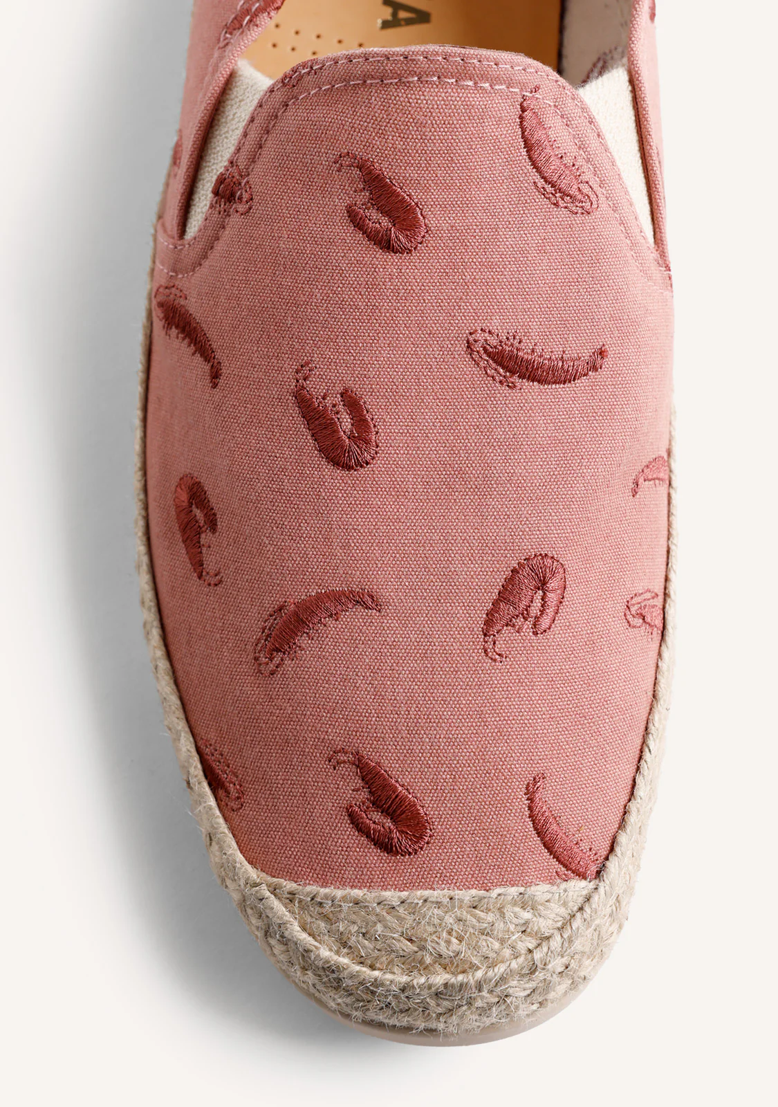 TERRACOTA ESPADRILLES FISH PATTERN - Image 4
