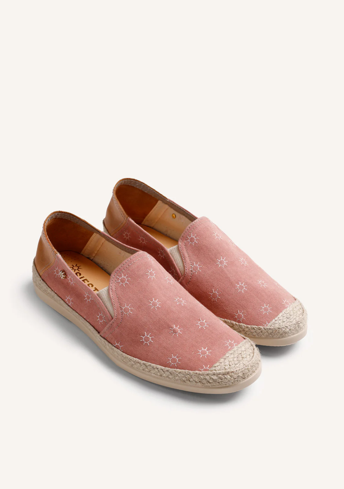 TERRACOTA ESPADRILLES SUN PATTERN - Image 2