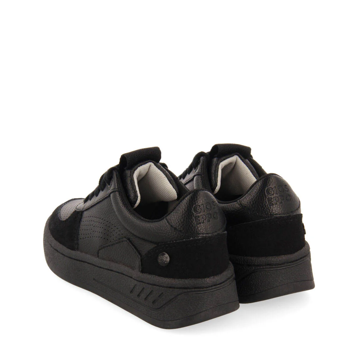 Alteidet children's black monochrome sneakers - Image 3
