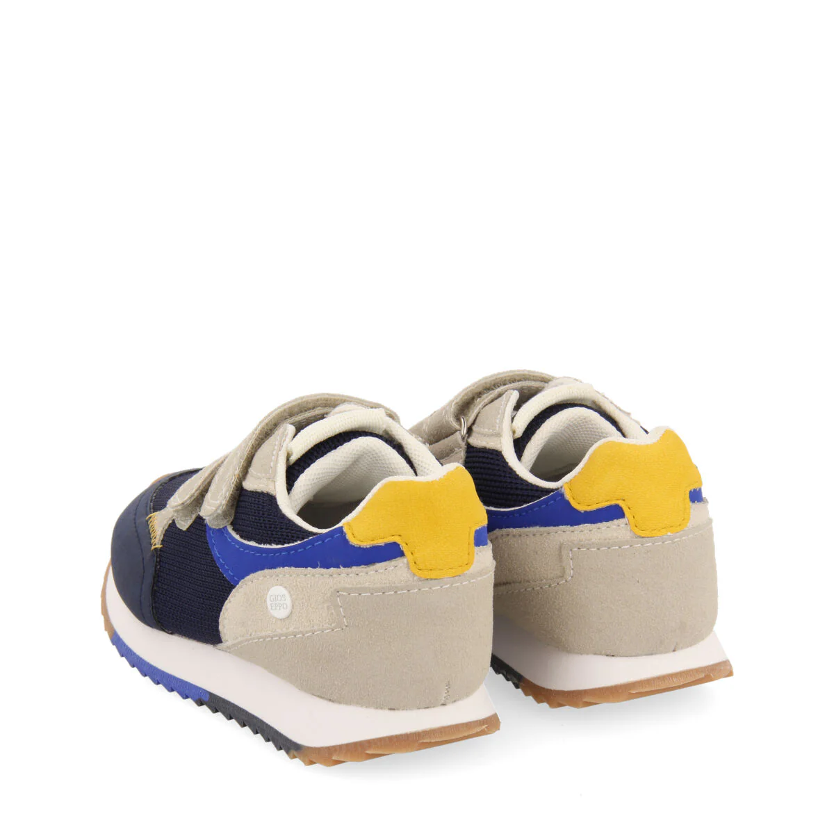 Ambrief boys navy blue retro sneakers - Image 4