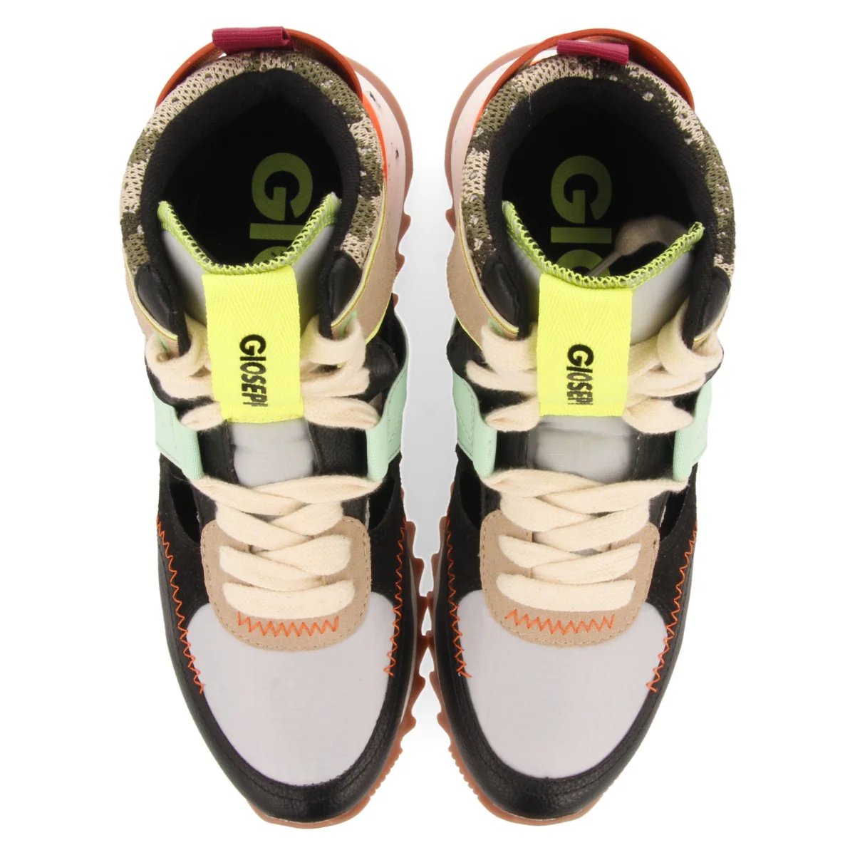 Amix women's semi-open button-up sneakers and a range of prints - Image 4
