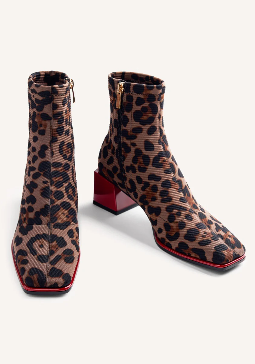 ANIMAL PRINT ELASTIC BOOTS INGER - Image 3