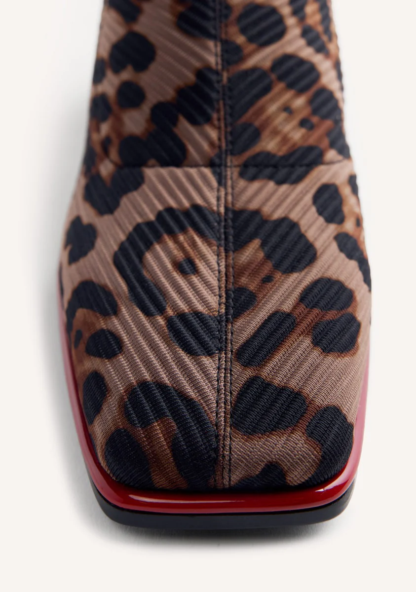 ANIMAL PRINT ELASTIC BOOTS INGER - Image 6