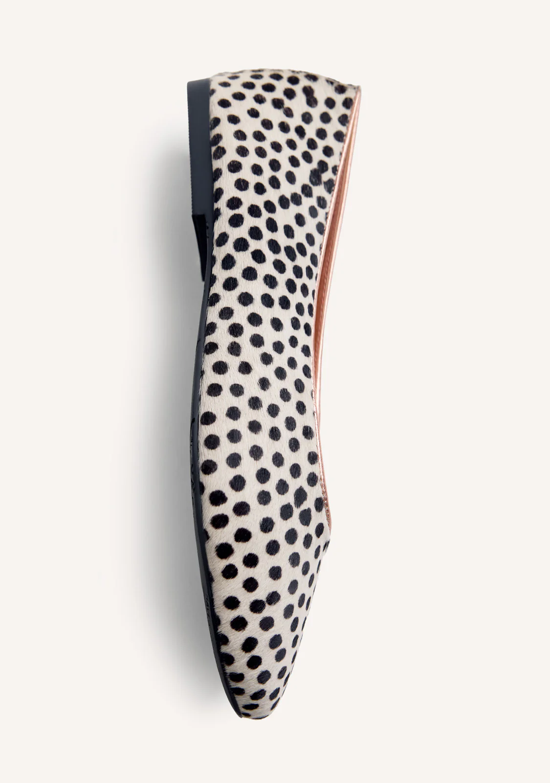 ANIMAL PRINT LEATHER BALLET FLATS UVINZA - Image 4