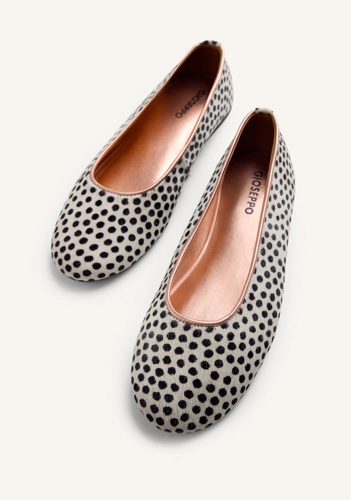ANIMAL PRINT LEATHER BALLET FLATS UVINZA - Image 6
