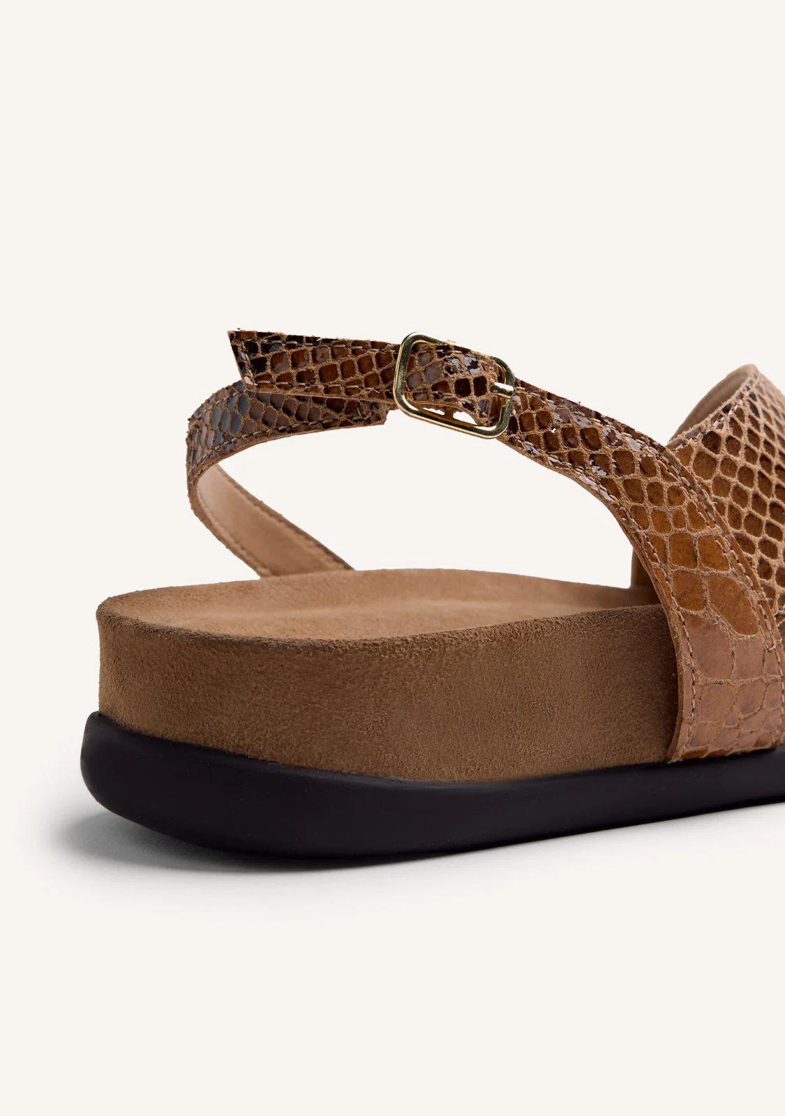 ANIMAL PRINT LEATHER JEWEL SANDALS TANAUAN - Image 4
