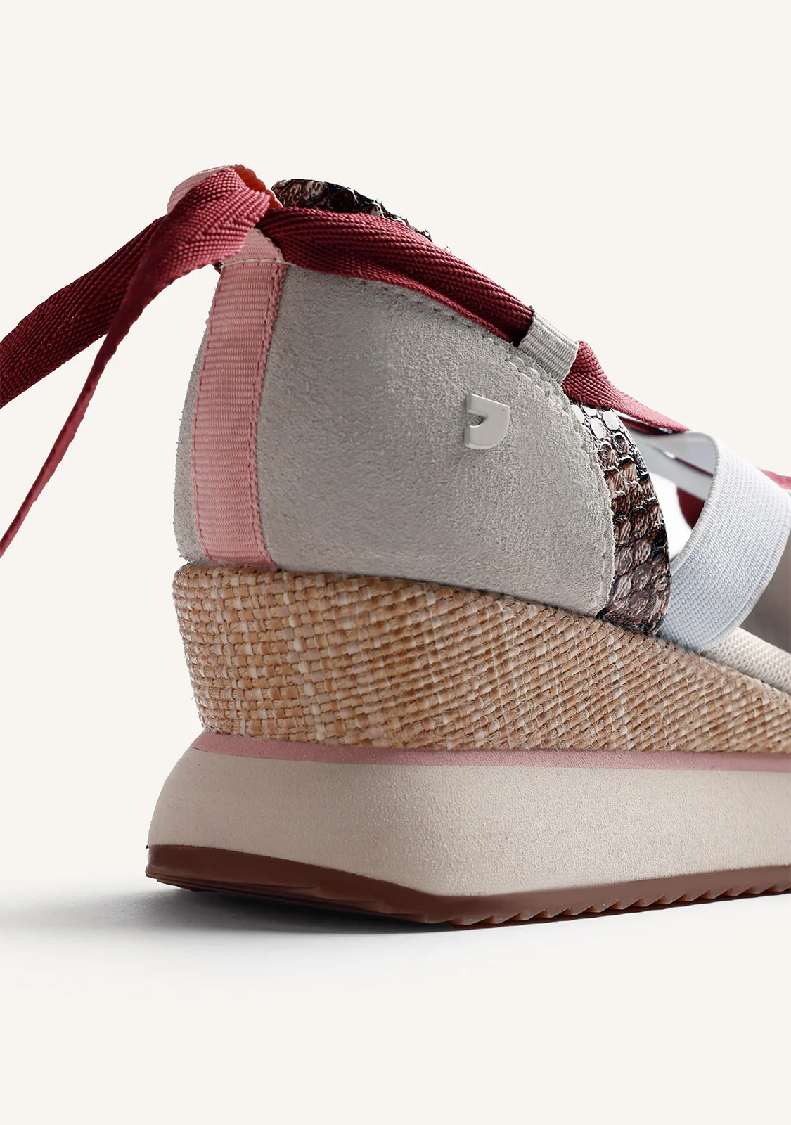 ANIMAL PRINT LEATHER OPEN WEDGE SNEAKERS ILORIN - Image 4